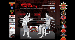 Desktop Screenshot of muaythaichampion.com